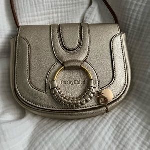 See by Chloe Hana Mini Crossbody in metallic